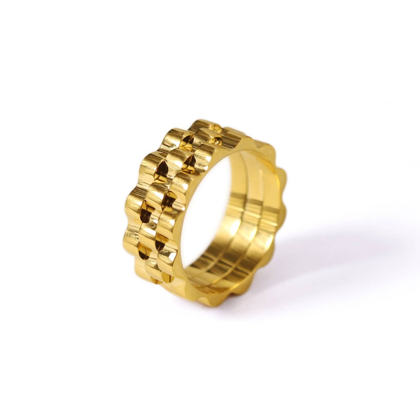 Mechanical Gold Ring